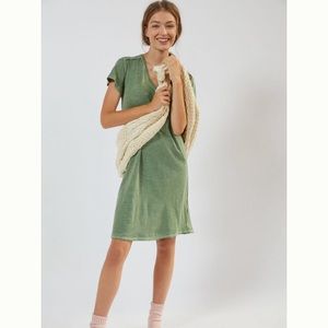 Anthropologie Helle Mini Tee Dress Medium